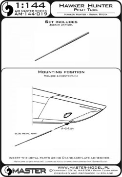 画像3: MASTER[AM-144-019]Hawker Hunter - Pitot Tube