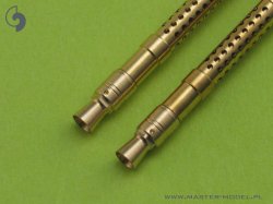 画像2: MASTER[AM-24-003]1/24 WWII ドイツ MG131 13mm航空機関銃用銃身(2本入)