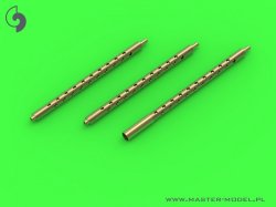 画像4: MASTER[AM-24-018]1/24 WWII アメリカ F6Fヘルキャット 初期兵装(ブローニング.50口径(12.7mm)機銃身 穴開き冷却筒付)