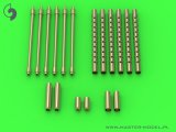 MASTER[AM-24-019]1/24 WWII アメリカ F6Fヘルキャット 後期兵装(ブローニング.50口径(12.7mm)機銃身 銃口カバー付)