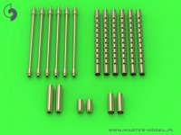 MASTER[AM-24-019]1/24 WWII アメリカ F6Fヘルキャット 後期兵装(ブローニング.50口径(12.7mm)機銃身 銃口カバー付)