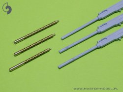 画像4: MASTER[AM-24-019]1/24 WWII アメリカ F6Fヘルキャット 後期兵装(ブローニング.50口径(12.7mm)機銃身 銃口カバー付)