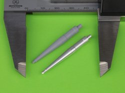 画像4: MASTER[AM-24-021]1/24 WWII イギリス スピットファイアMk.IXc用 フェアリング付イスパノ20mm機関砲砲身(エアフィックス用)