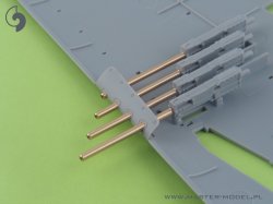 画像3: MASTER[AM-32-004]1/32 WWII アメリカ P-47サンダーボルト ブローニングM2 .50口径(12.7mm)機銃身(8本入)