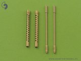 MASTER[AM-32-010]1/32 WWII アメリカ ブローニングAN/M2 .30(7.62mm)航空機関銃 銃身(2本入)