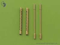 MASTER[AM-32-010]1/32 WWII アメリカ ブローニングAN/M2 .30(7.62mm)航空機関銃 銃身(2本入)