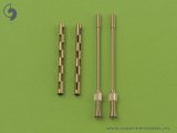 MASTER[AM-32-011]1/32 WWII イギリス ブローニング.303(7.7mm)機関銃Mk.II 銃身 消炎器付(2本入)