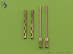 画像1: MASTER[AM-32-011]1/32 WWII イギリス ブローニング.303(7.7mm)機関銃Mk.II 銃身 消炎器付(2本入)
