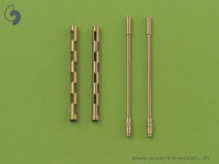MASTER[AM-32-012]1/32 WWII イギリス ブローニング.303(7.7mm)機関銃Mk.II 銃身 消炎器なし(2本入)