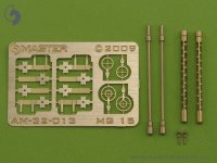 MASTER[AM-32-013]1/32 WWII ドイツ MG15航空機関銃 エッチングパーツ製照準器付(2本入)