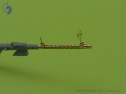 画像2: MASTER[AM-32-013]1/32 WWII ドイツ MG15航空機関銃 エッチングパーツ製照準器付(2本入)