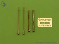 MASTER[AM-32-022]1/32 WWII 日本陸軍 ホ-103 12.7mm機関砲 砲身(2本入 エッチングパーツ付)