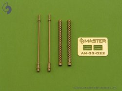 画像1: MASTER[AM-32-022]1/32 WWII 日本陸軍 ホ-103 12.7mm機関砲 砲身(2本入 エッチングパーツ付)