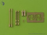 MASTER[AM-32-026]1/32 WWII ドイツ MG81/MG81Z航空機関銃 銃身 エッチングパーツ製照準器付(2本入)