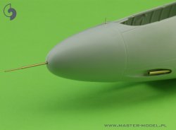 画像2: MASTER[AM-32-041]1/32 WWII ドイツ He162ザラマンダー用 兵装/ディテールセット(MG151砲口/前脚指示器/ピトー管)
