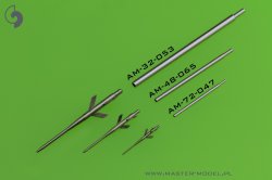 画像2: MASTER[AM-32-053]1/32 現用 ソビエト/ロシア ミグMiG-21U/US/UMモンゴル用 ピトー管