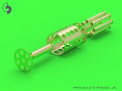 画像3: MASTER[AM-32-059]1/32 現用 アメリカ フェアチャイルドA-10サンダーボルトII用 GAU-8アベンジャー30mmガトリング砲 砲口/ピトー管セット