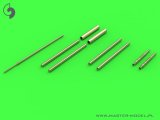 MASTER[AM-32-064]1/32 WWII ドイツ フォッケウルフFw190A-6用 兵装セット(MG17銃口/MG151砲口/MG151砲口 カバー付/ピトー管)