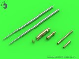 MASTER[AM-32-069]1/32 現用 ソビエト/ロシア ミグMiG-17A/P/FフレスコA/B/C用 兵装セット(37mm砲口/23mm砲口/ピトー管)