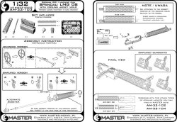 画像5: MASTER[AM-32-103]1/32 WWI ドイツ シュパンダウLMG 08 冷却筒付 Ver.2(1挺入)