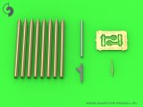 MASTER[AM-32-115]1/32 WWII アメリカ P-47サンダーボルト用 ディテールセット(ブローニング.50口径(12.7mm)機銃身/照準器/ピトー管)