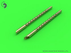 画像2: MASTER[AM-32-119]1/32 WWII アメリカ B-24リベレーター用 ブローニングM2 .50口径(12.7mm)機銃身セット(ホビーボス用 10本入 消炎銃口2個付)