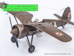 画像3: MASTER[AM-32-120]1/32 WWII ポーランド PZL P.11c用 ディテールセット(IBG用 wz.33機銃身/照準器/ベンチュリー管)