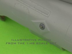 画像3: MASTER[AM-32-128]1/32 現用 アメリカ F/A-18E/Fスーパーホーネット&EA-18Gグラウラー用 AOAプローブ(初期タイプ)