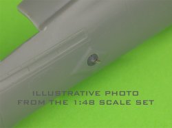 画像3: MASTER[AM-32-129]1/32 現用 アメリカ F/A-18E/Fスーパーホーネット&EA-18Gグラウラー用 AOAプローブ(後期タイプ)