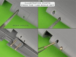 画像3: MASTER[AM-32-130]1/32 WWII イギリス ホーカー ハリケーンMk.IIb用 ブローニング.303(7.7mm)機銃銃身&照準用照星