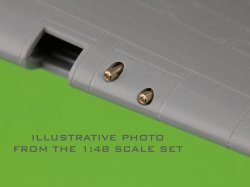 画像4: MASTER[AM-32-130]1/32 WWII イギリス ホーカー ハリケーンMk.IIb用 ブローニング.303(7.7mm)機銃銃身&照準用照星