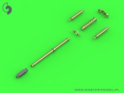 画像4: MASTER[AM-35-002]1/35 現用 アメリカ AH-64アパッチ用 M230 30mmチェーンガン砲身/ピトー管/垂直尾翼アンテナセット