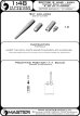 画像5: MASTER[AM-48-005]Supermarine Spitfire E wing early - Hispano 20mm & .50cal in fairings (two versions) (5)