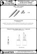画像5: MASTER[AM-48-006]Supermarine Spitfire E wing late - Hispano 20mm & .50cal in fairings (two versions) (5)