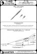 画像6: MASTER[AM-48-008]F-16 Pitot Tube & Angle Of Attack probes