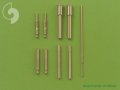 MASTER[AM-48-017]Fw 190 A2 - A5 armament set (MG 17 barrel tips, MG FF barrels, MG 151 barrels in fairings) & Pitot Tube