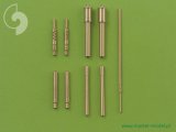 MASTER[AM-48-017]Fw 190 A2 - A5 armament set (MG 17 barrel tips, MG FF barrels, MG 151 barrels in fairings) & Pitot Tube