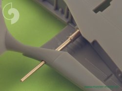 画像4: MASTER[AM-48-017]Fw 190 A2 - A5 armament set (MG 17 barrel tips, MG FF barrels, MG 151 barrels in fairings) & Pitot Tube