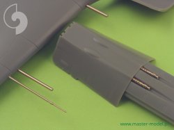 画像2: MASTER[AM-48-018]Fw 190 A6 armament set (MG 17 barrel tips, MG 151 barrels, MG 151 fairings) & Pitot Tube