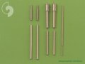 MASTER[AM-48-019]Fw 190 A7, A8 armament set (MG 131 barrel tips, MG 151 barrels, MG 151 fairings) & Pitot Tube