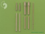MASTER[AM-48-019]Fw 190 A7, A8 armament set (MG 131 barrel tips, MG 151 barrels, MG 151 fairings) & Pitot Tube