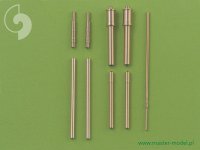 MASTER[AM-48-019]Fw 190 A7, A8 armament set (MG 131 barrel tips, MG 151 barrels, MG 151 fairings) & Pitot Tube