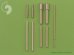 画像1: MASTER[AM-48-019]Fw 190 A7, A8 armament set (MG 131 barrel tips, MG 151 barrels, MG 151 fairings) & Pitot Tube (1)