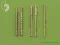 MASTER[AM-48-020]A6M5 Zero armament set (7,7mm, 20mm gun barrels) & Pitot tube