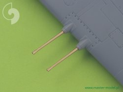 画像2: MASTER[AM-48-021]Japanese Type 99 20mm Mark 2 gun barrels (4pcs)