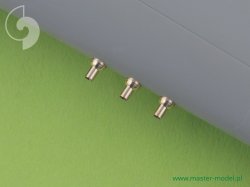 画像4: MASTER[AM-48-025]P-40 E - N fairings with blast tubes for .50cal Browning (6pcs)