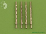 MASTER[AM-48-026]British Mk 2 Browning .303 caliber (7,7mm) with flash hider (4pcs)