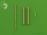 MASTER[AM-48-051]He-162 Salamander - armament and detail set (MG 151 barrel tips, nose gear indicator and Pitot Tube)