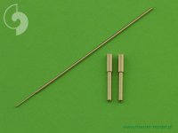 MASTER[AM-48-052]Me-163A Komet - armament set (MG 151 barrel tips) & Pitot Tube