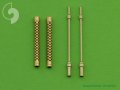 MASTER[AM-48-054]Italian machine gun  Breda SAFAT 12,7mm barrels (2pcs)